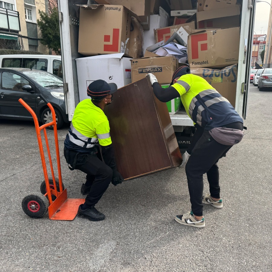 Retirada de muebles