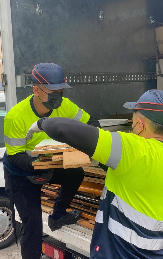 Retirada de muebles